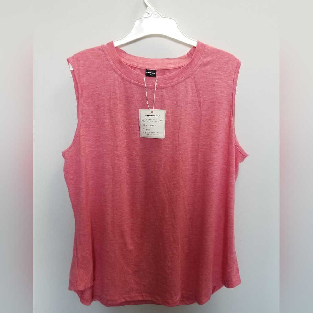 2/$25 Women's Pink Sleeveless Top